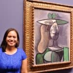 Frau mit grünem Hut - Pablo Picasso - 1947