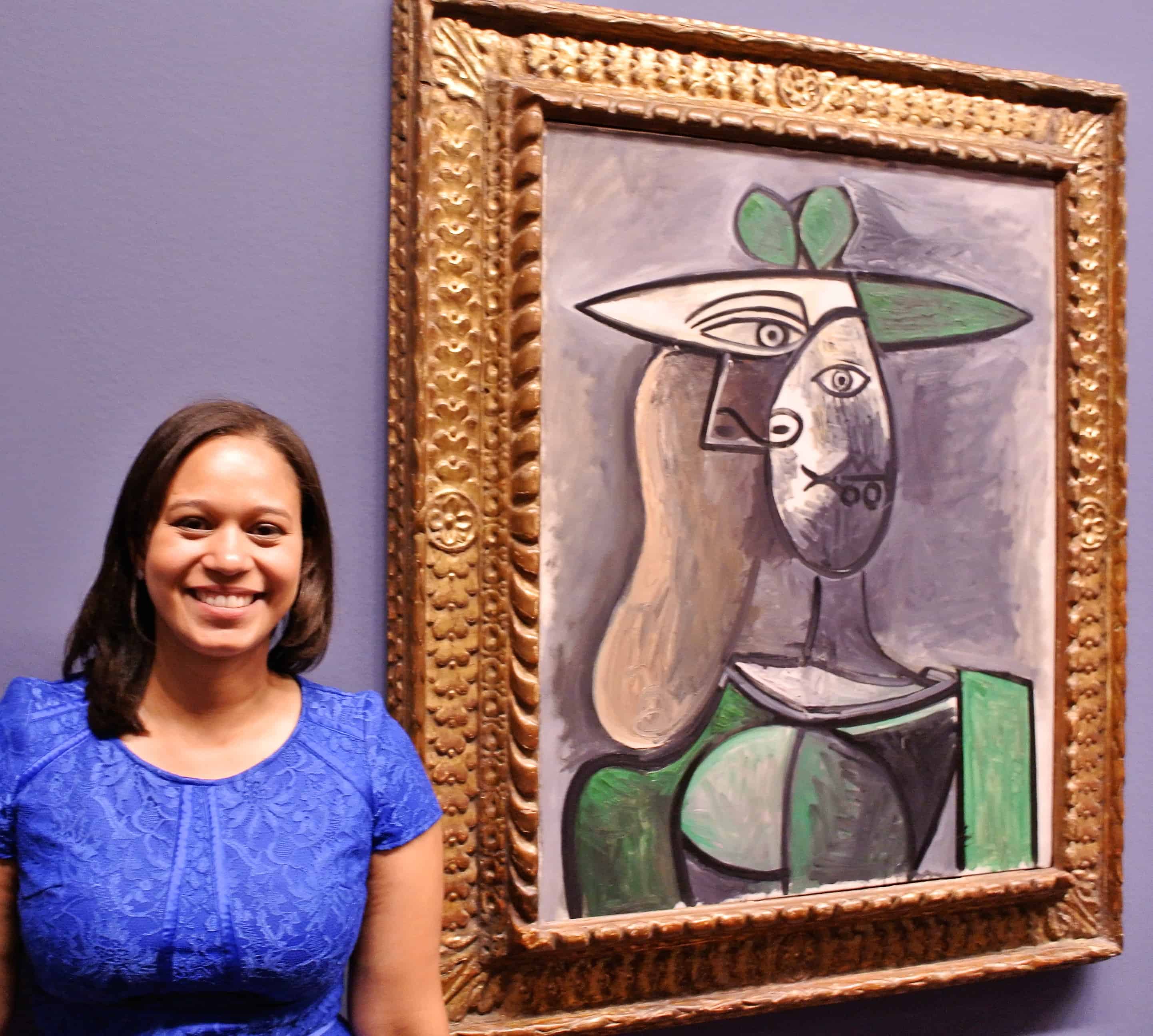Frau mit grünem Hut - Pablo Picasso - 1947