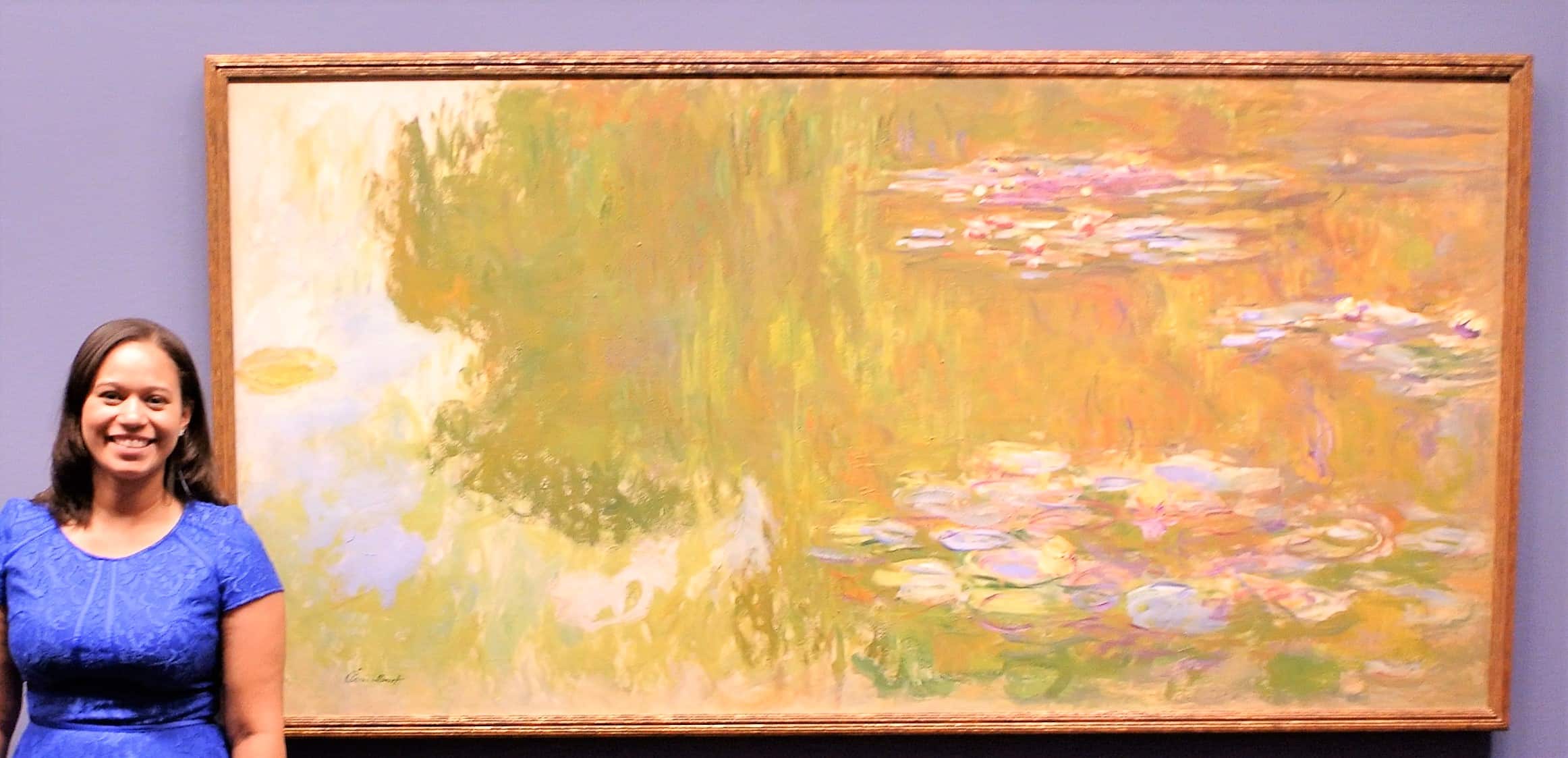 The Water Lily Pond - Claud Monet - 1917-19