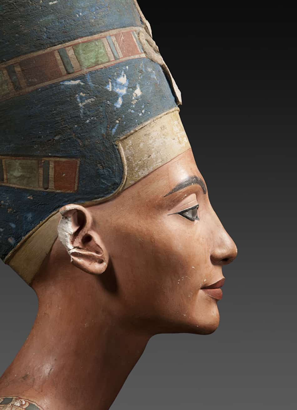 Busto da Rainha Nefertiti, 1351-1334 a.C (Foto retirada do site oficial - Sandra Rump