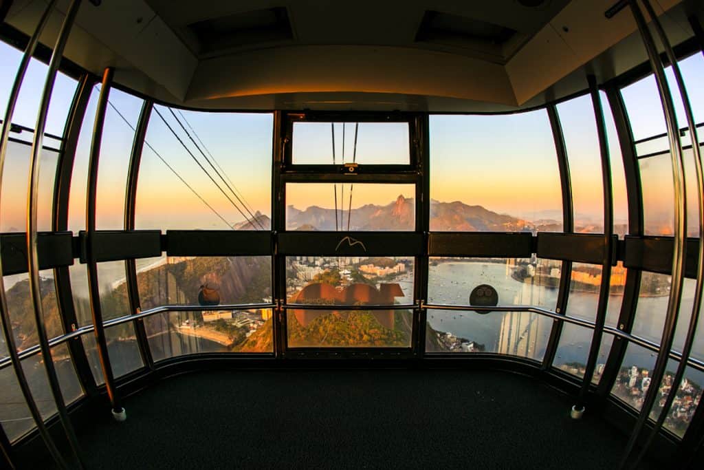 Bondinho do Pão de Açúcar - Foto retirada do site oficial