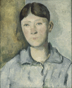 Cázane - Retrato de Madame Cézanne