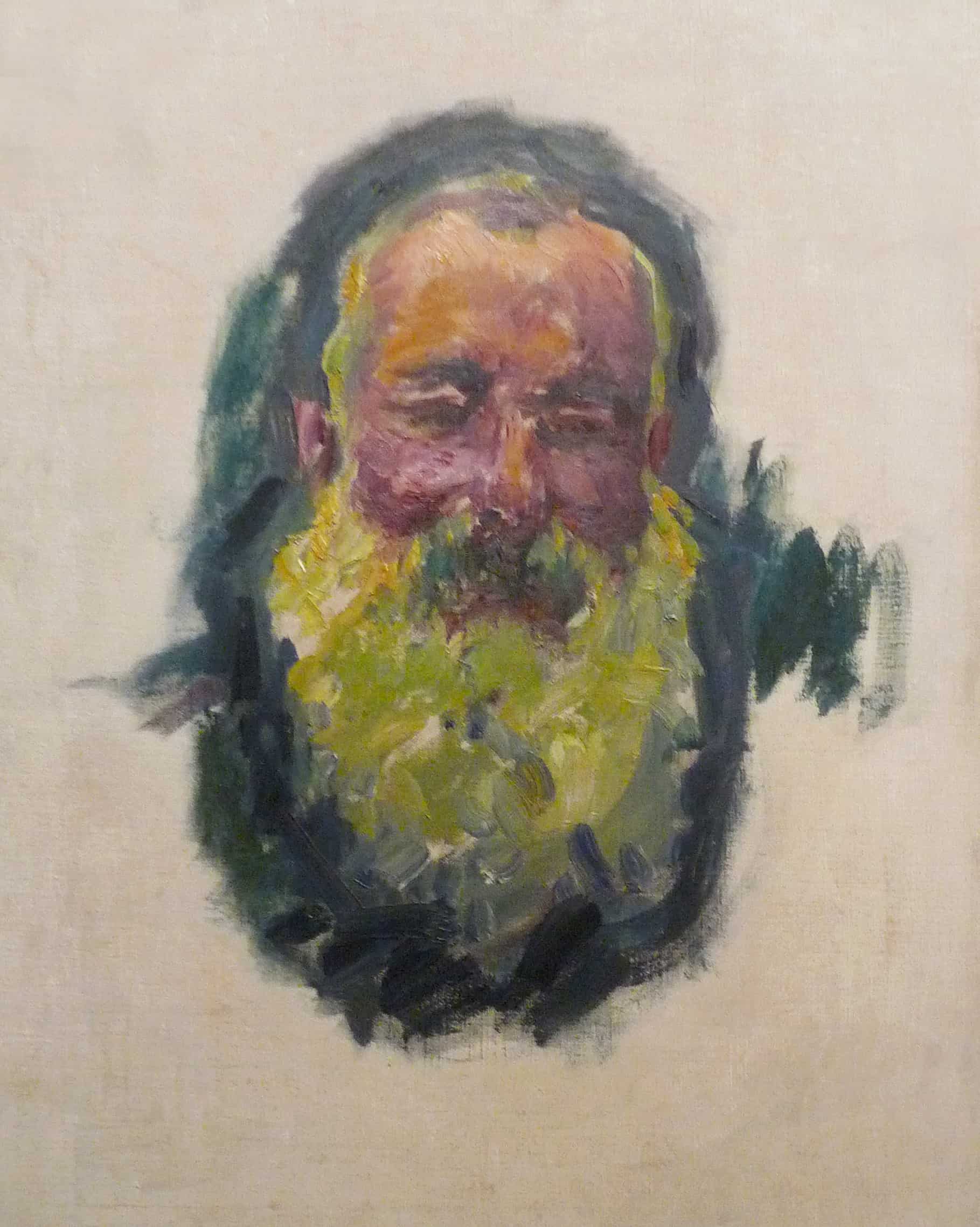 Monet Auto retrato (1917)