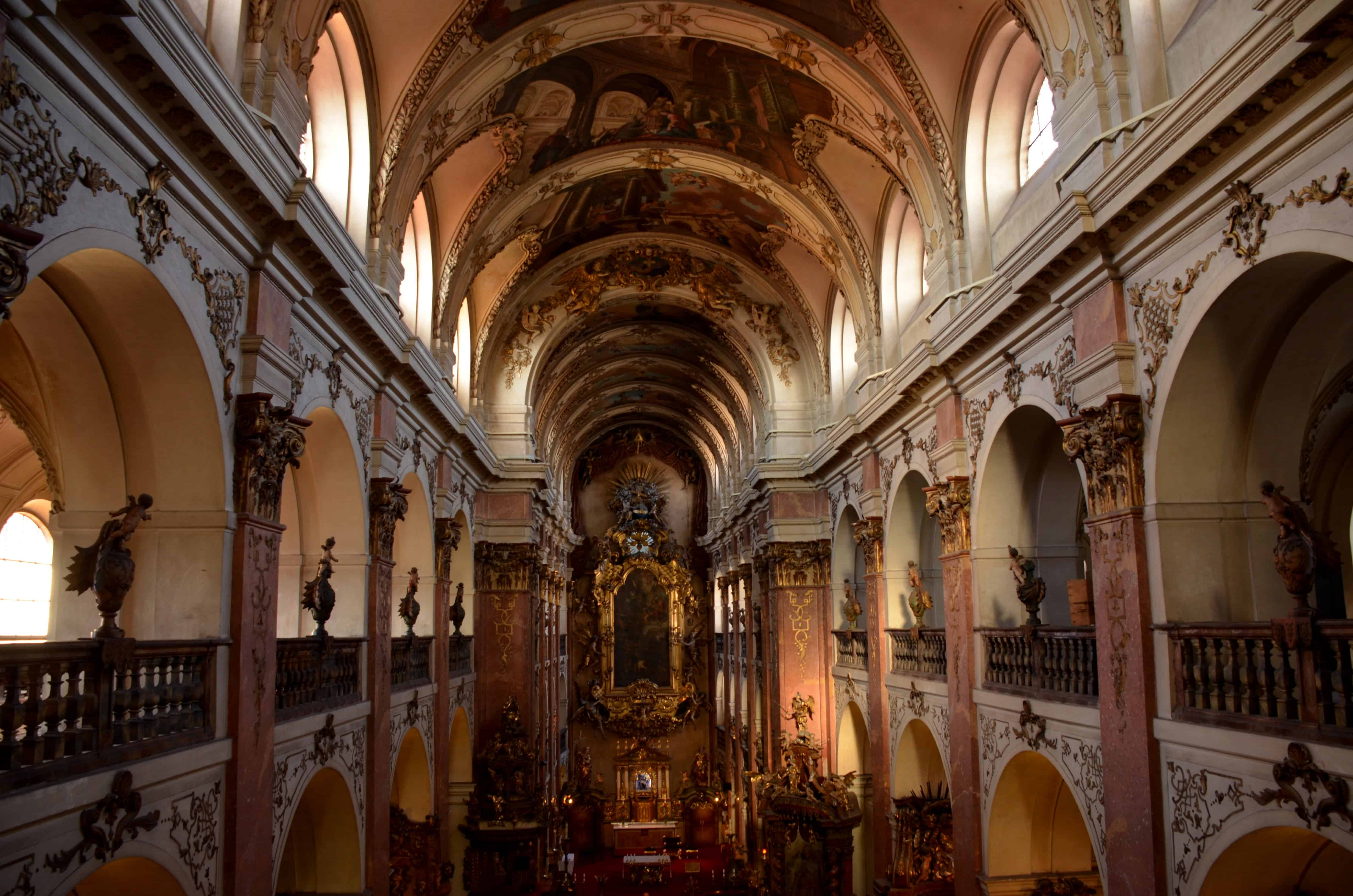 Interior da Igreja de São Tiago